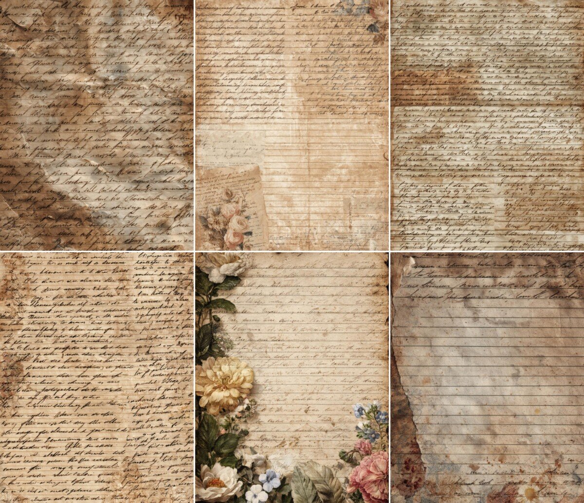 brown preview 4 – Journal Pages