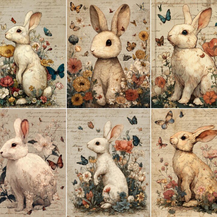 bunny preview 2 – Journal Pages