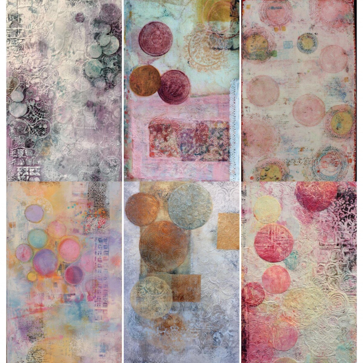 abstract – 52 Abstract Texture Junk Journal Pages