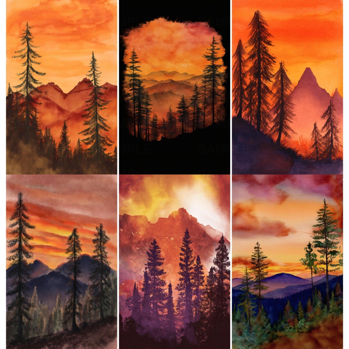 mountain preview 4 – Journal Pages