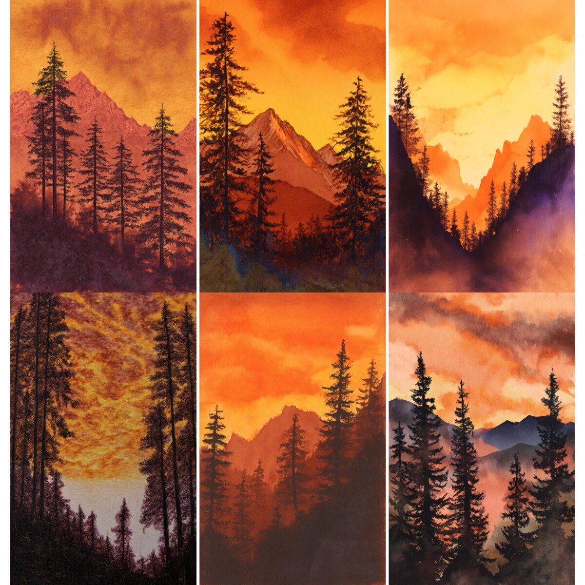 mountain preview 3 – Journal Pages