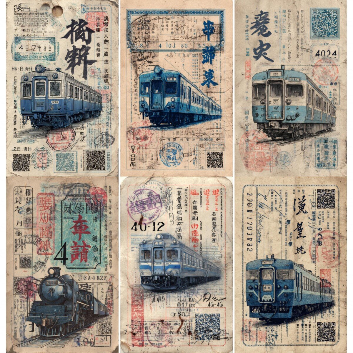vintage preview 4 – Journal Pages