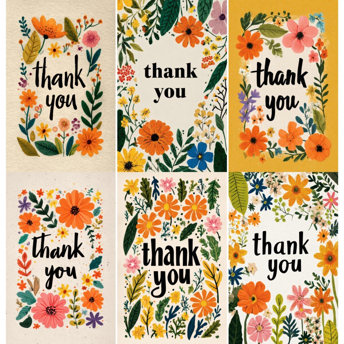 floral preview 4 – Journal Pages