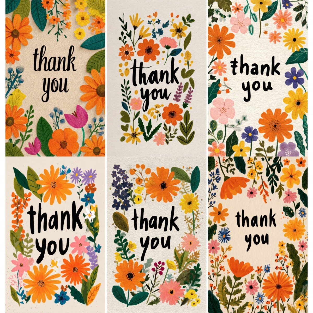 floral preview 7 – Journal Pages