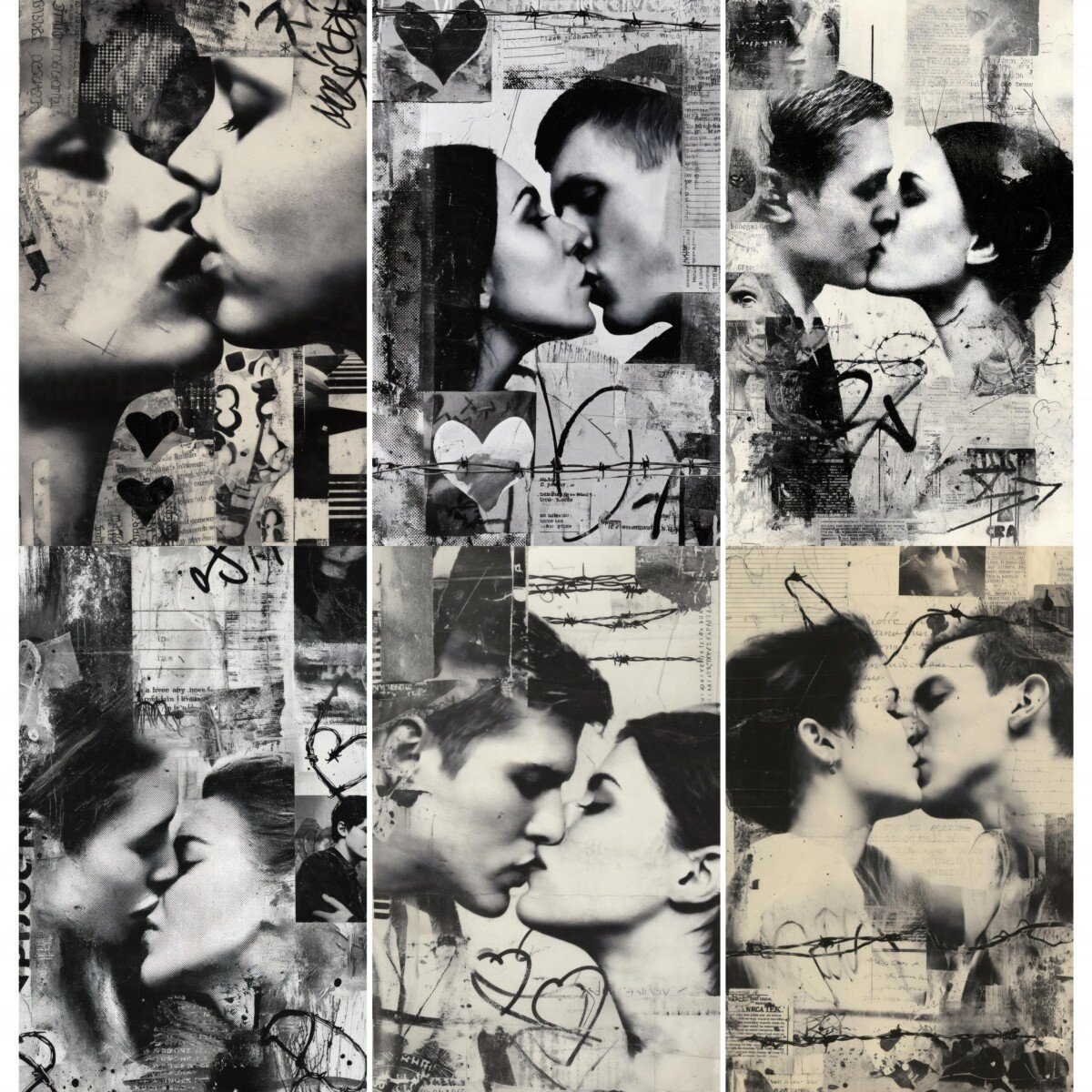 punk – 52 Punk Zine Junk Journal Pages