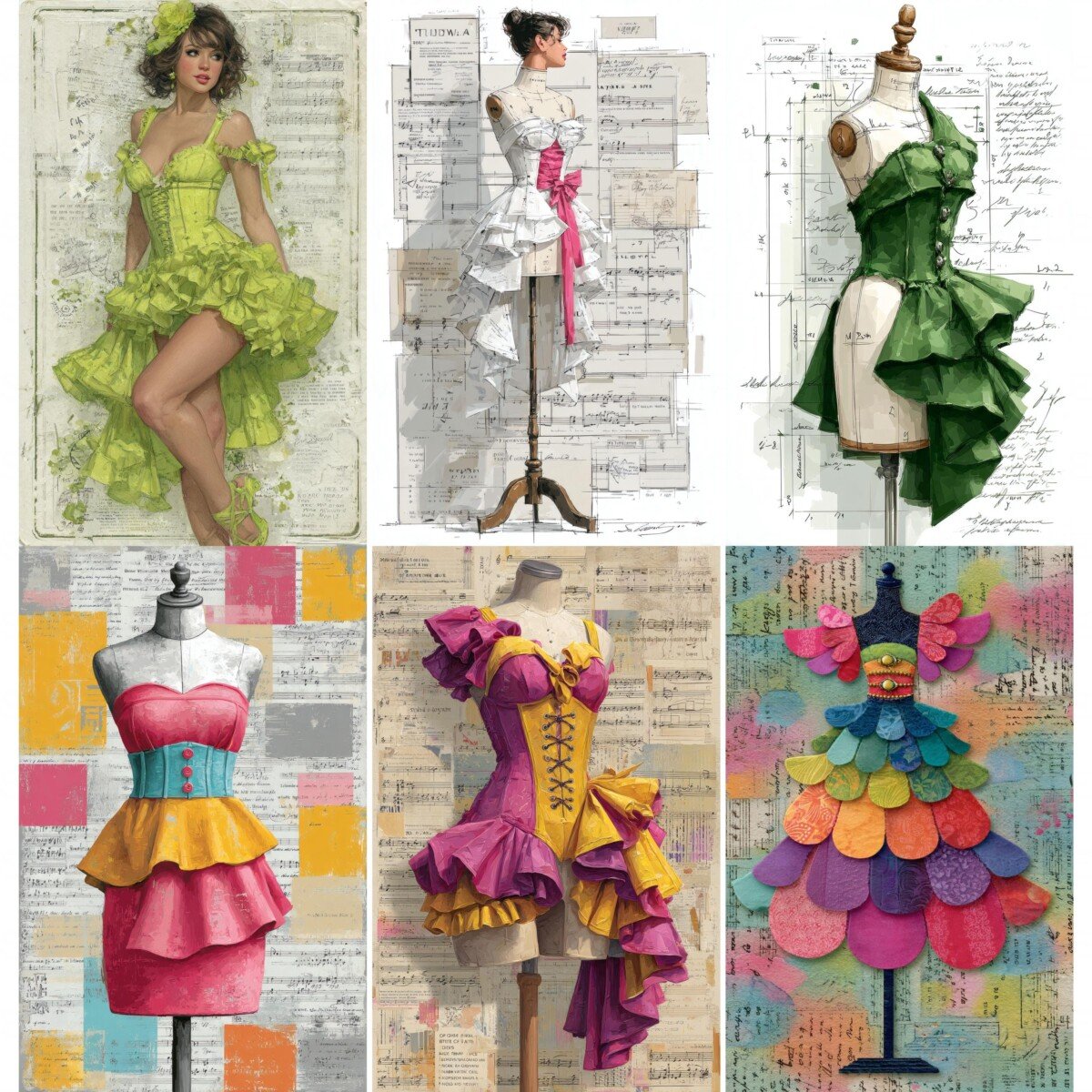 couture preview 4 – Journal Pages