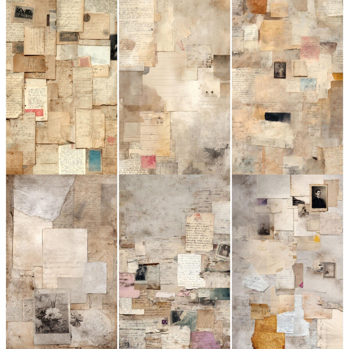 lost – 52 Lost Diary Junk Journal Pages