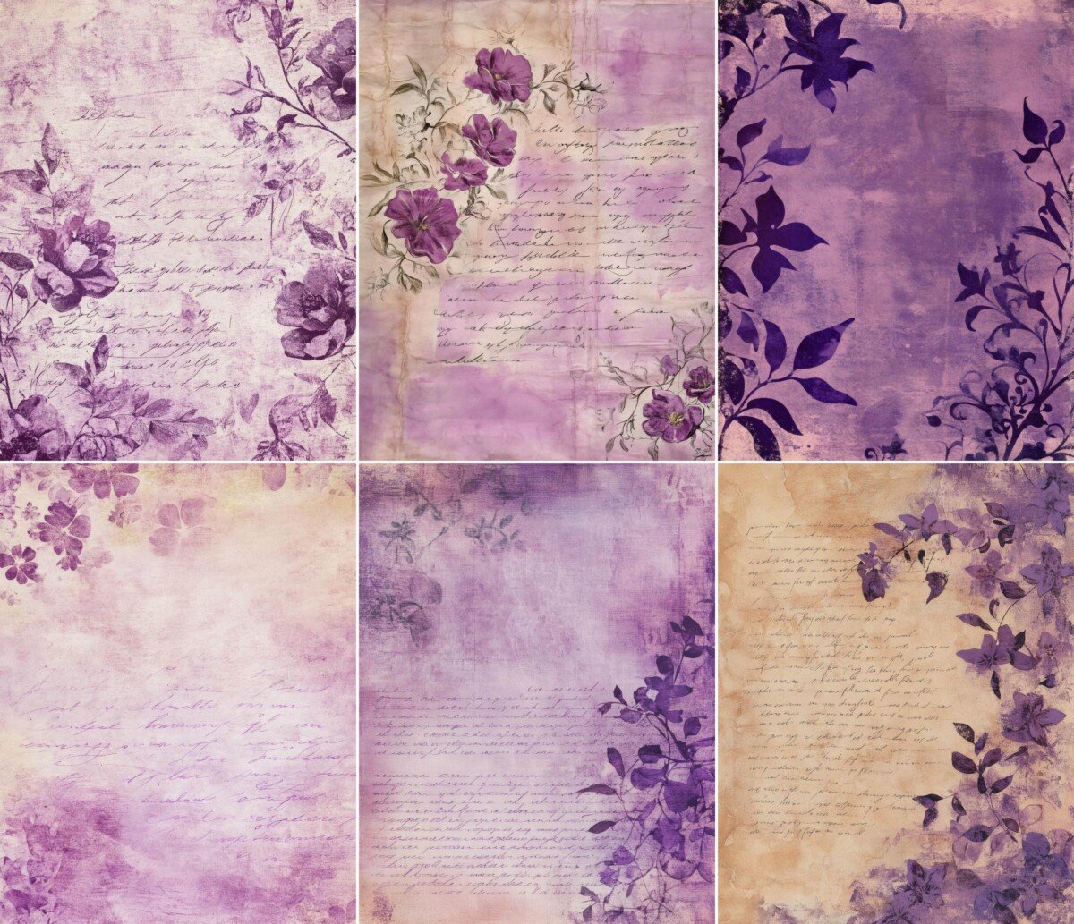 lavender preview 5 – Journal Pages