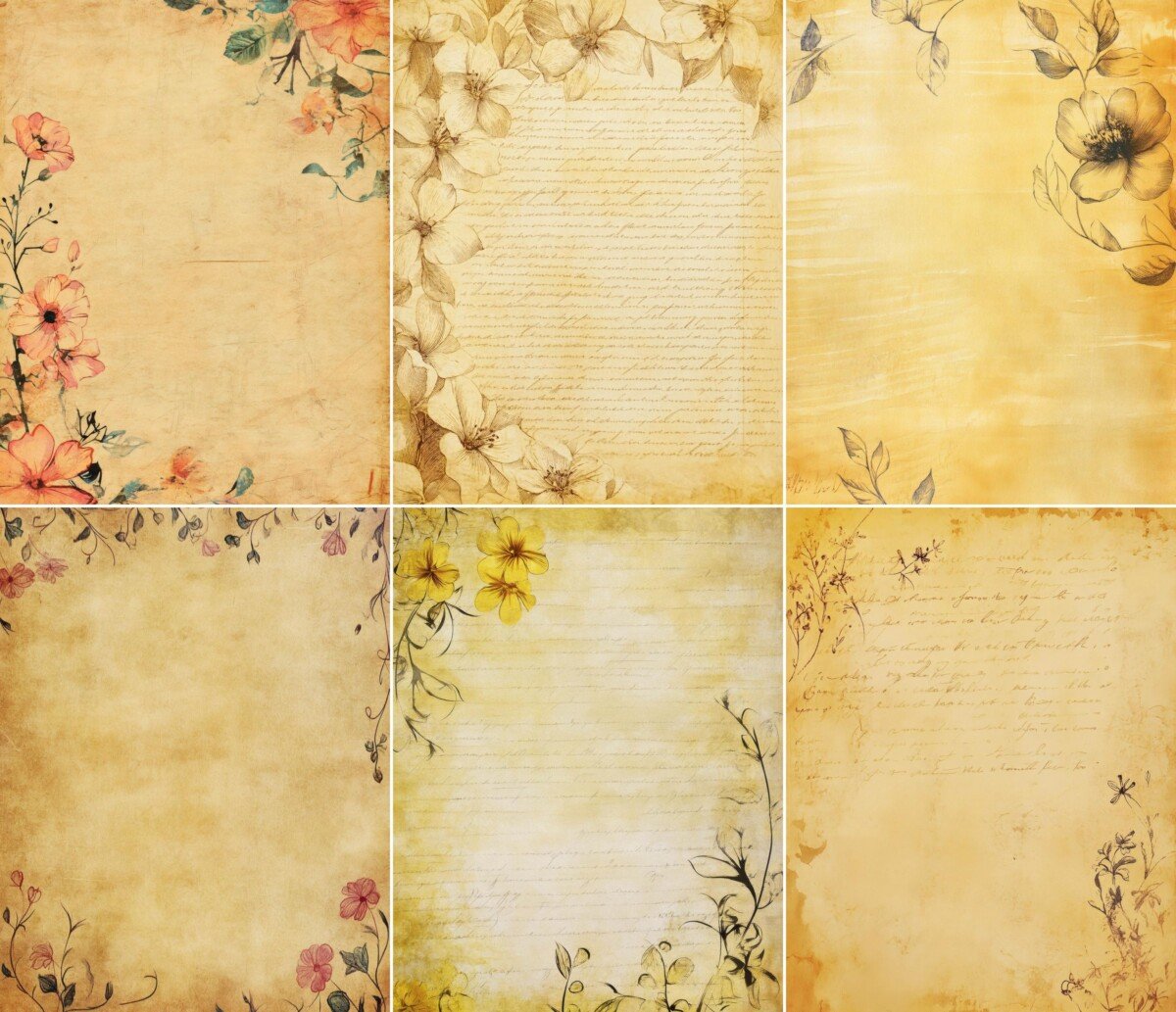 yellow preview 5 – Journal Pages