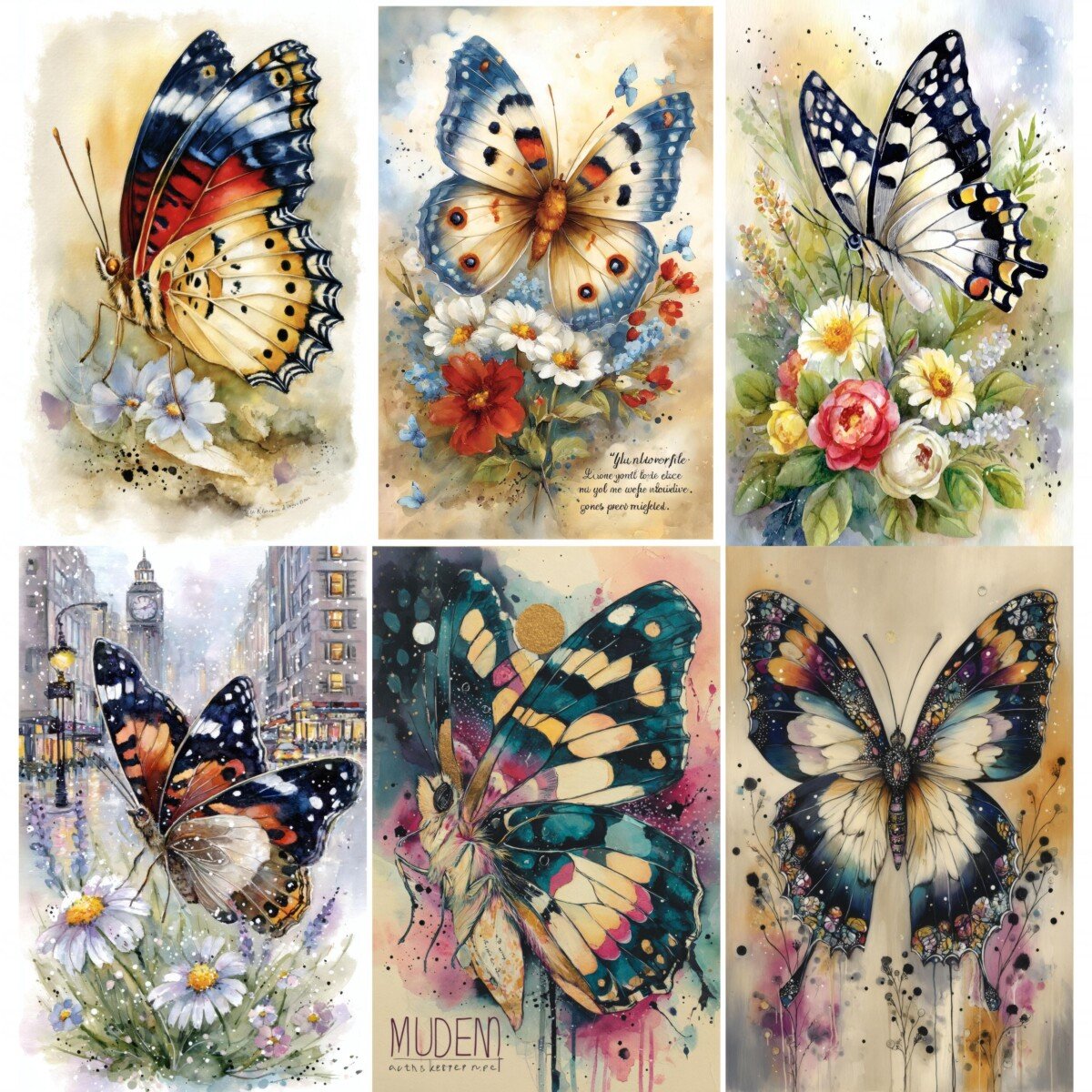 butterfly preview 5 – Journal Pages