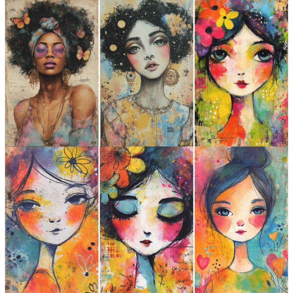whimsical preview 7 – Journal Pages