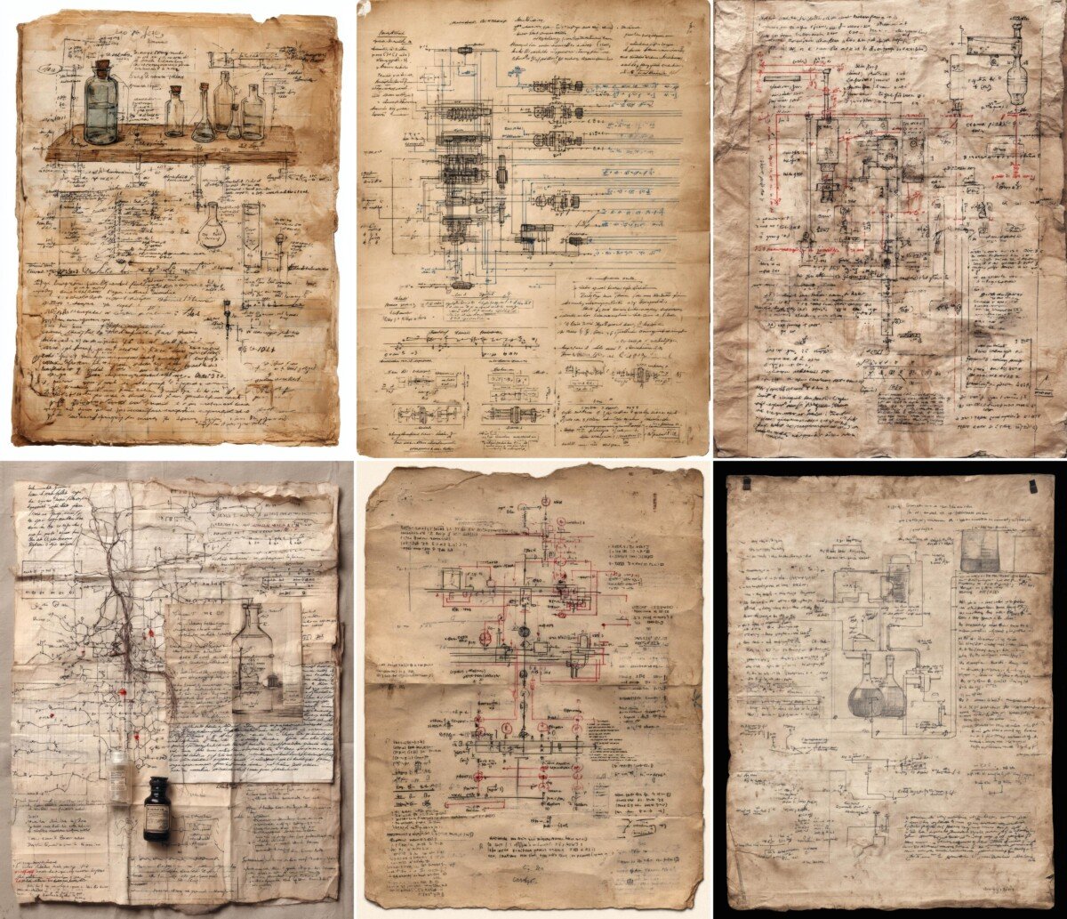 vintage preview 6 – Journal Pages