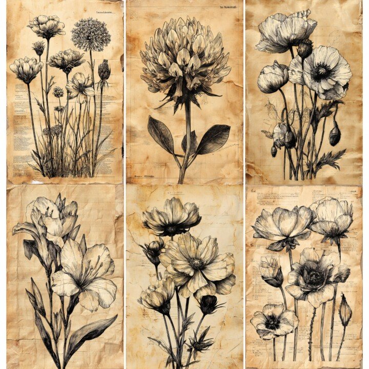 botanical preview 2 – Journal Pages