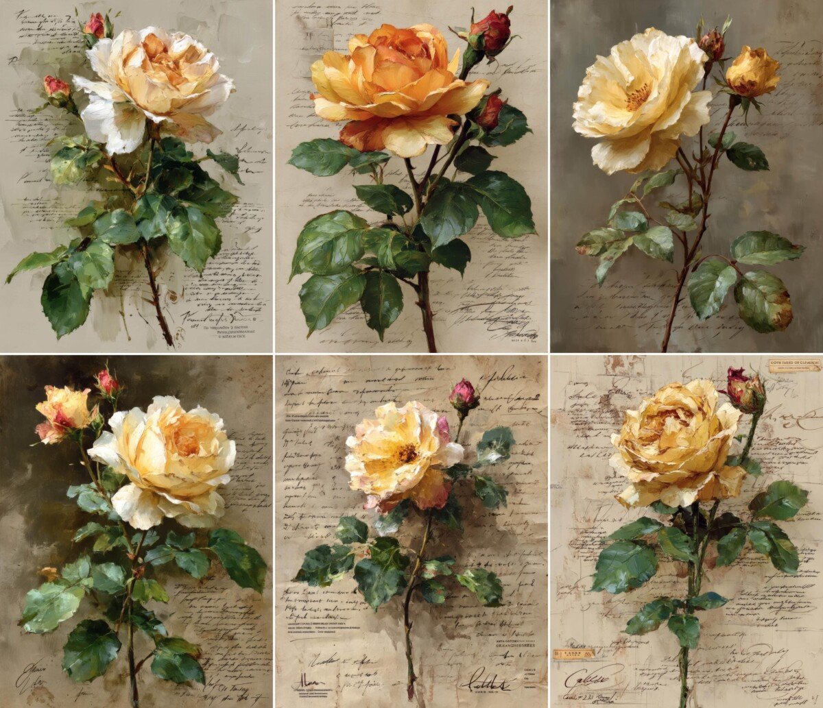 vintage preview 7 – Fussy Cuts