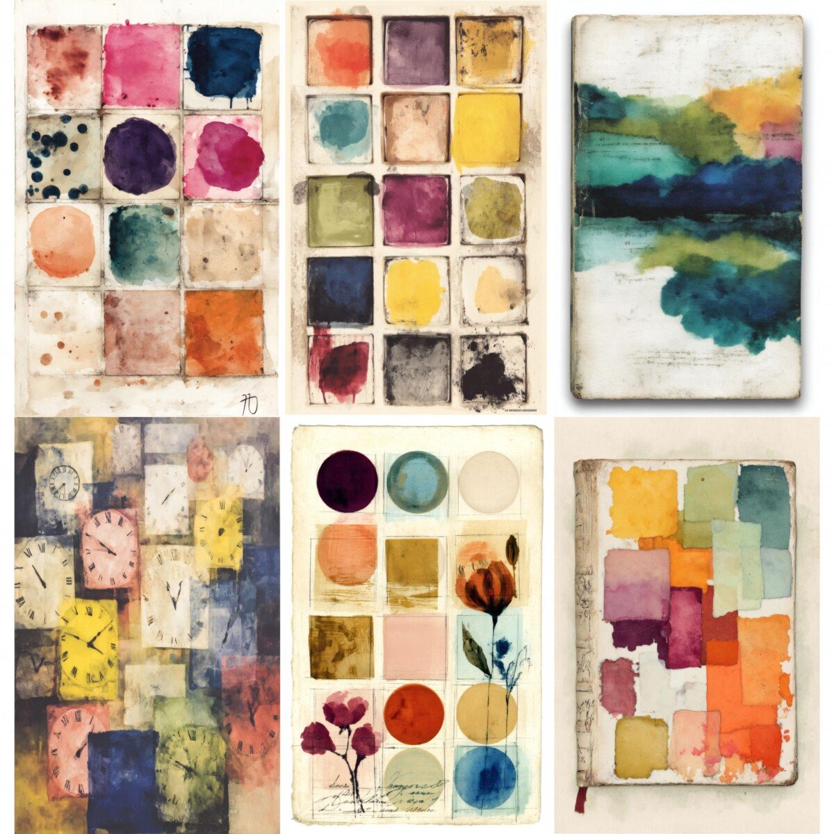 vintage preview 4 – Journal Pages