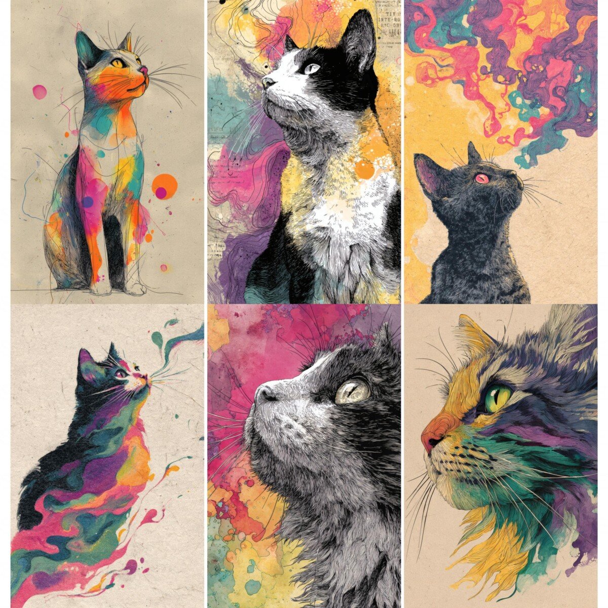 colorful preview 3 – Journal Pages