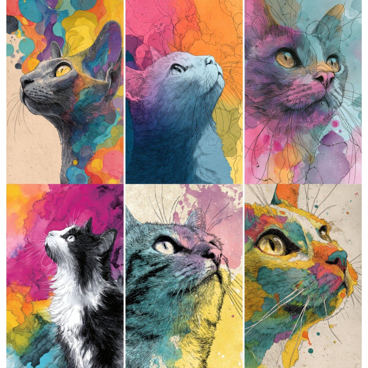 colorful preview 8 – Journal Pages