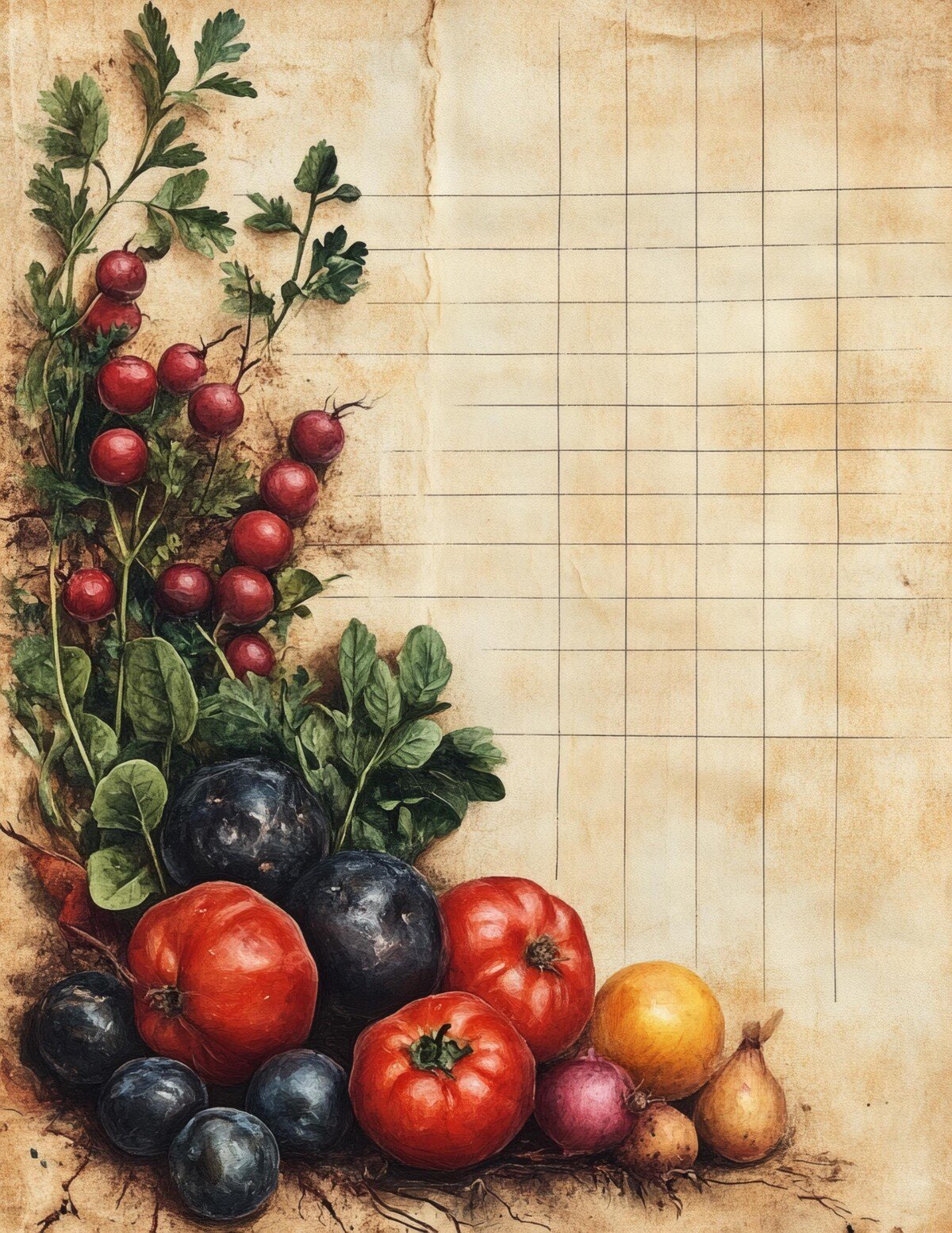 vintage preview 10 – Fussy Cuts