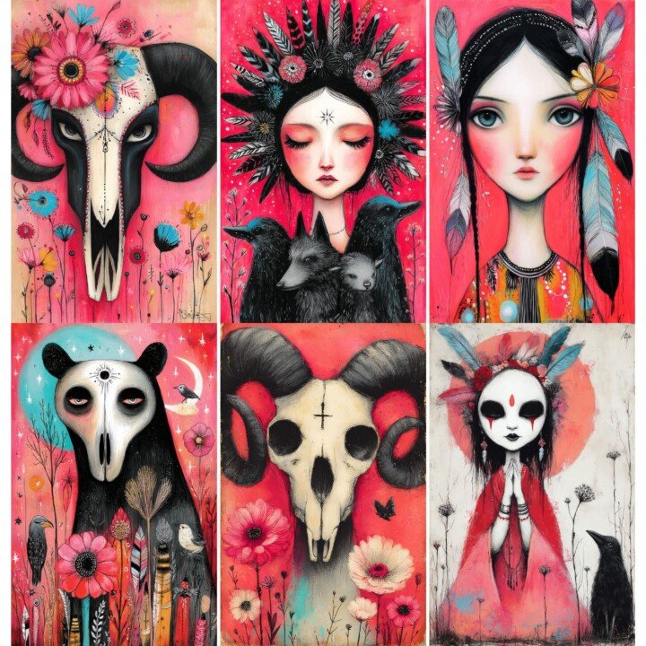 pagan – 52 Pagan Junk Journal Pages