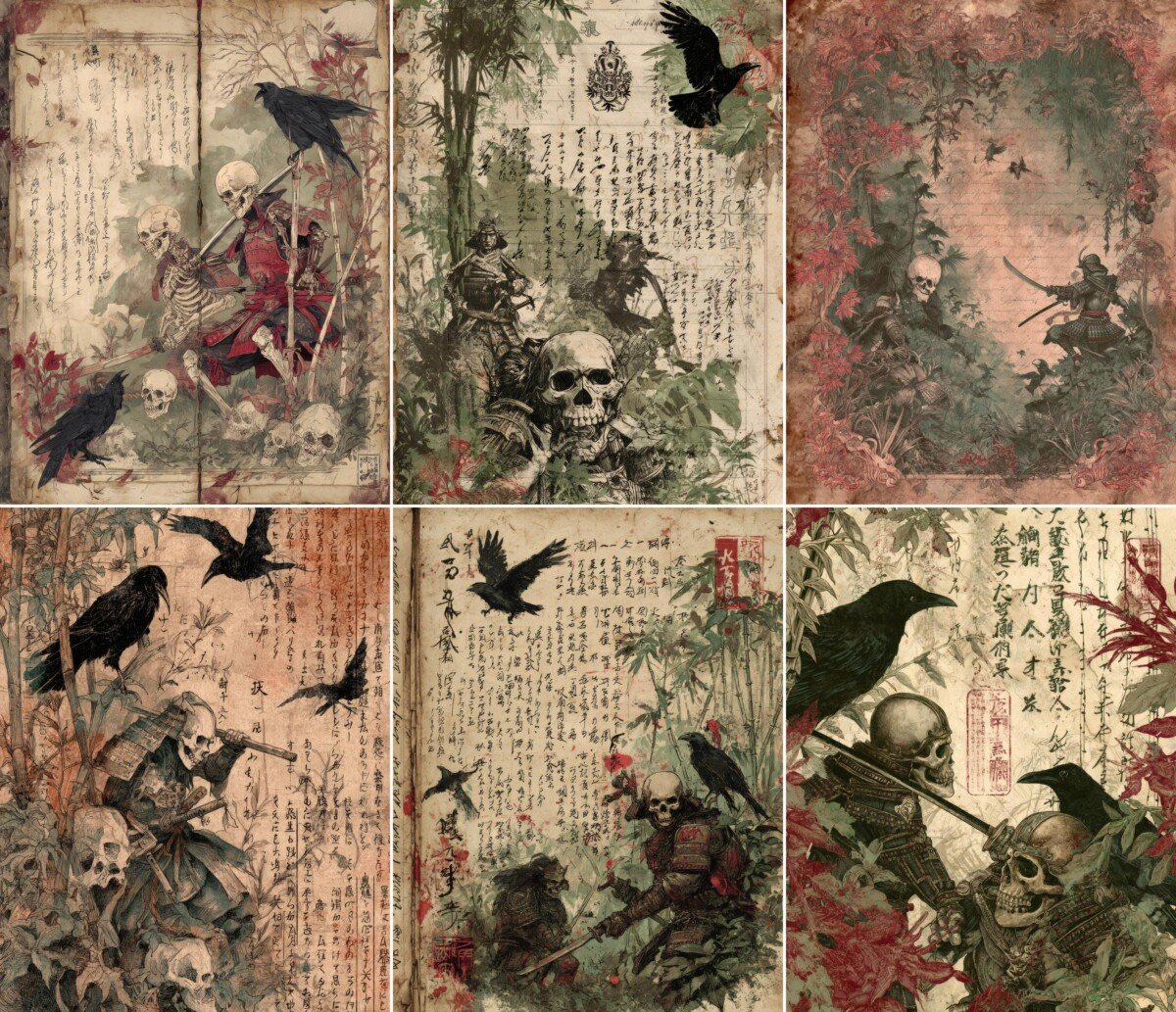 gothic preview 4 – Journal Pages