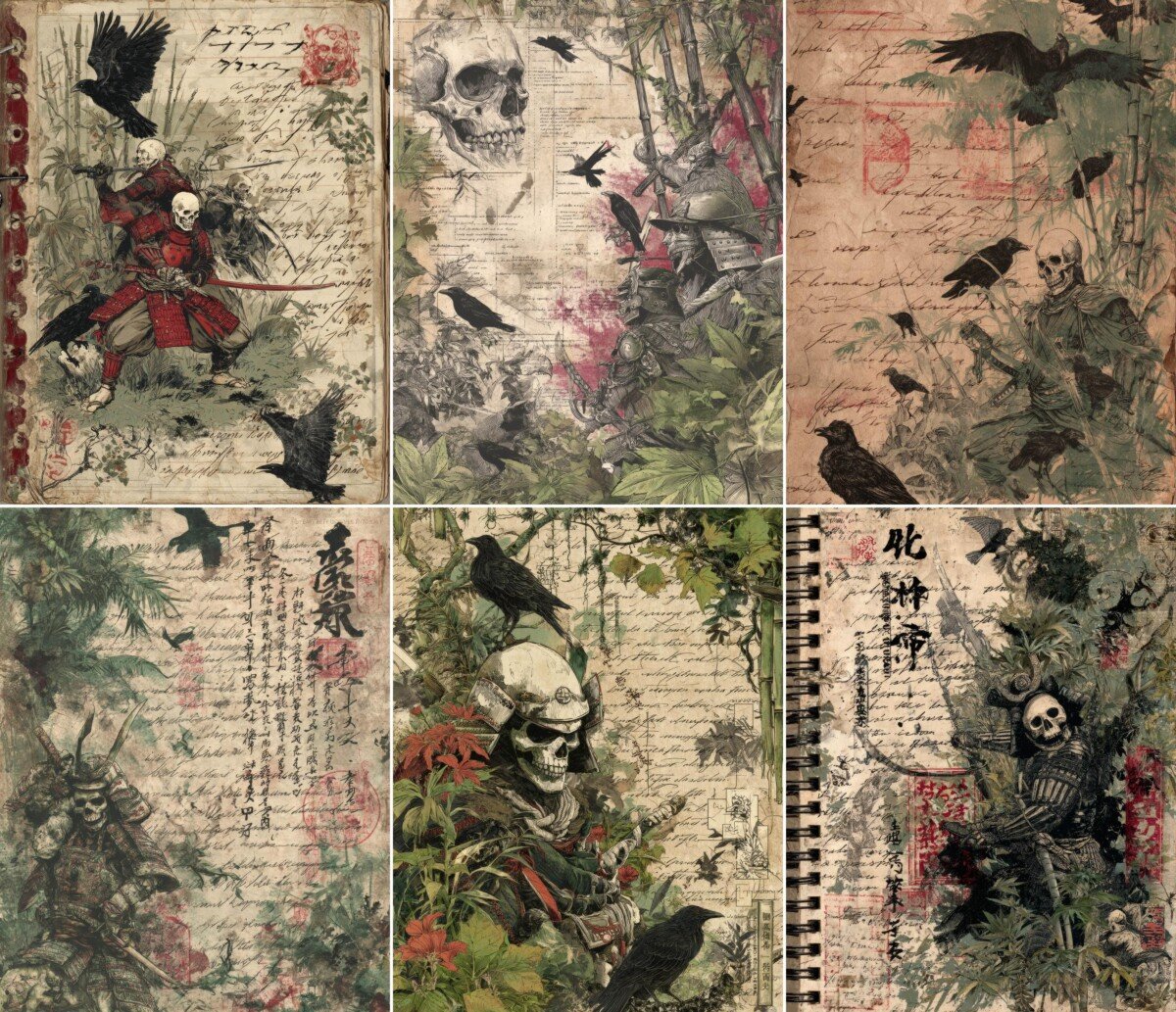gothic preview 5 – Journal Pages