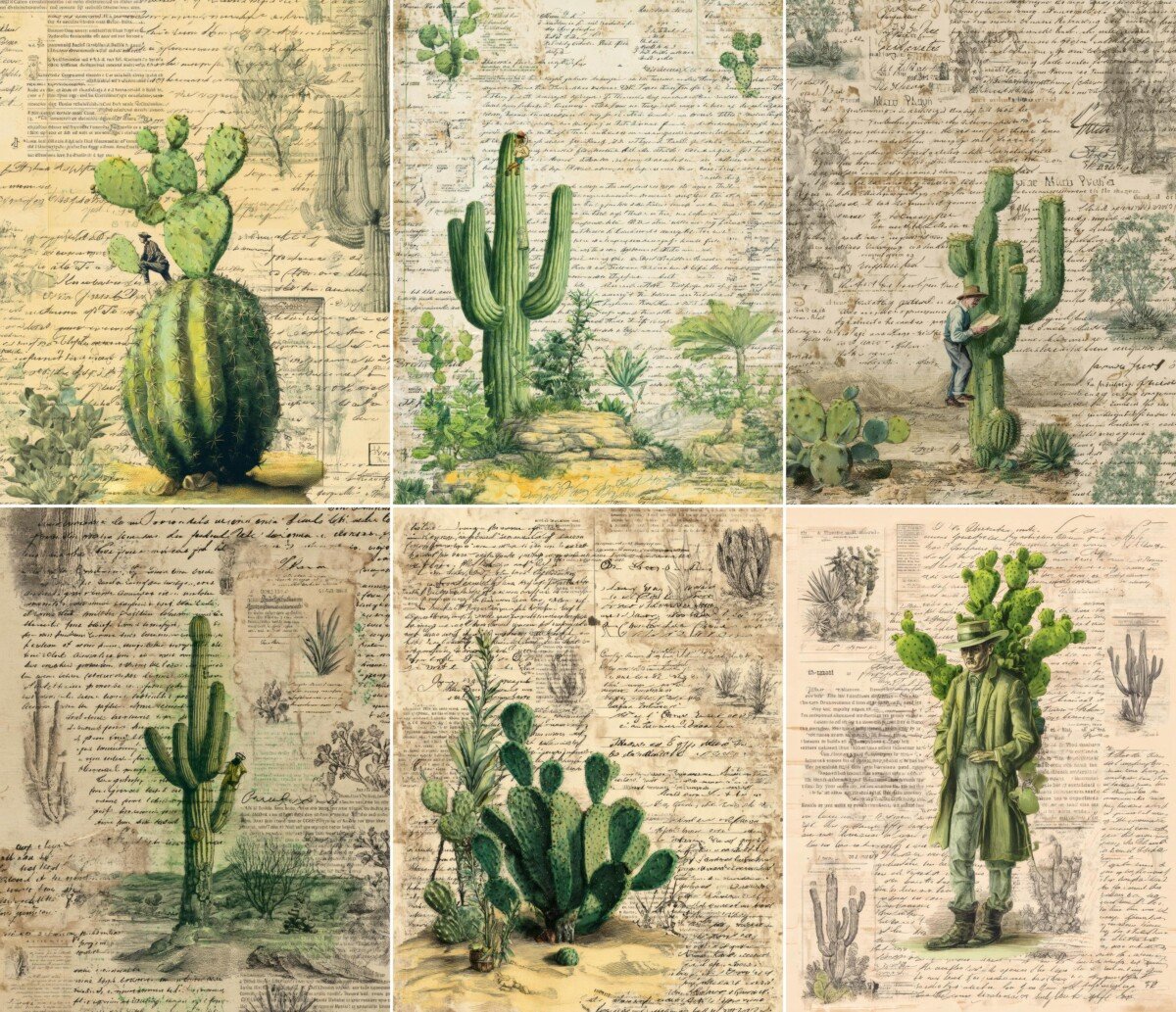 vintage preview 2 – Journal Pages