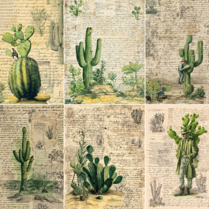 vintage preview 2 – Journal Pages
