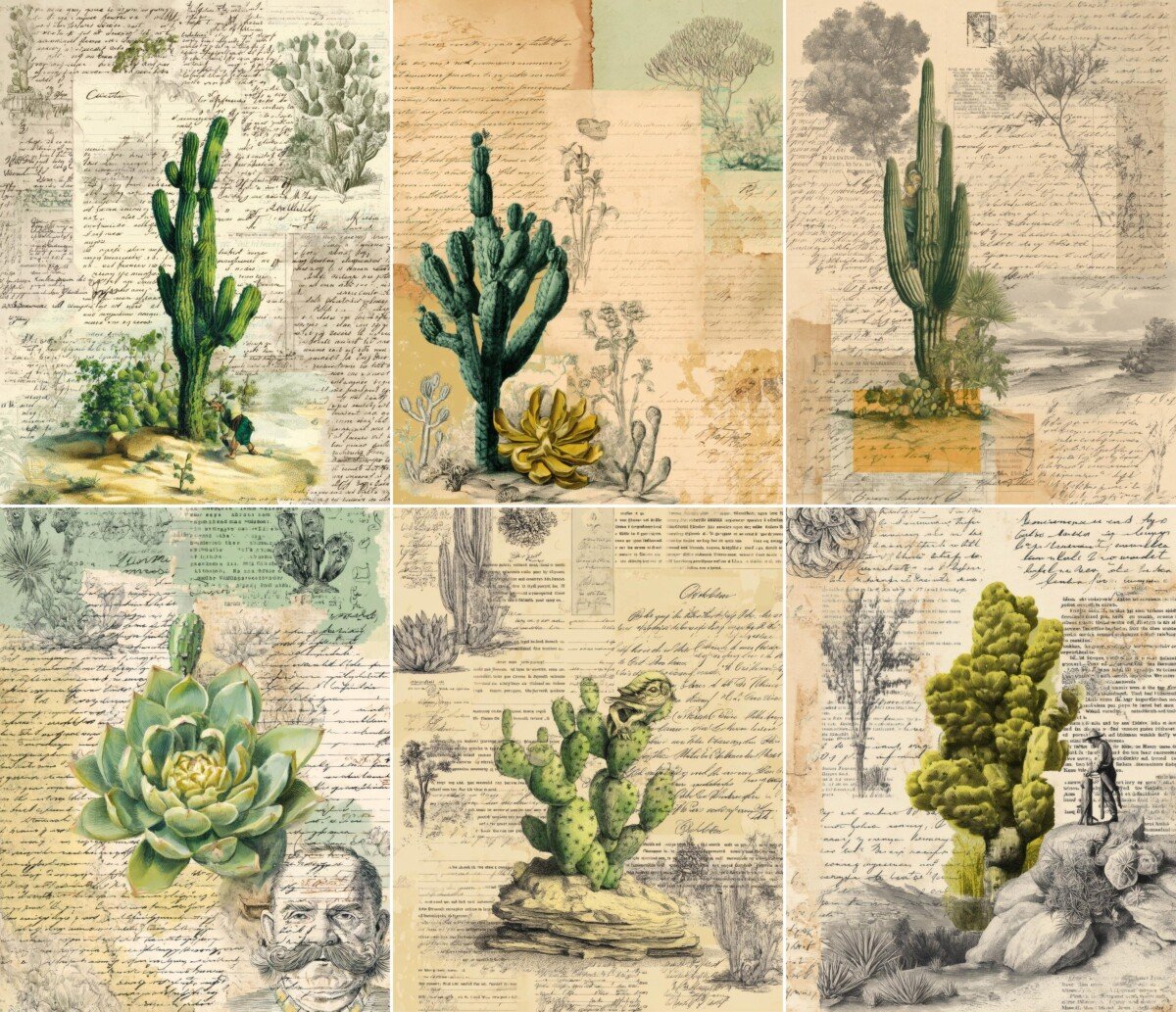vintage preview 4 – Journal Pages