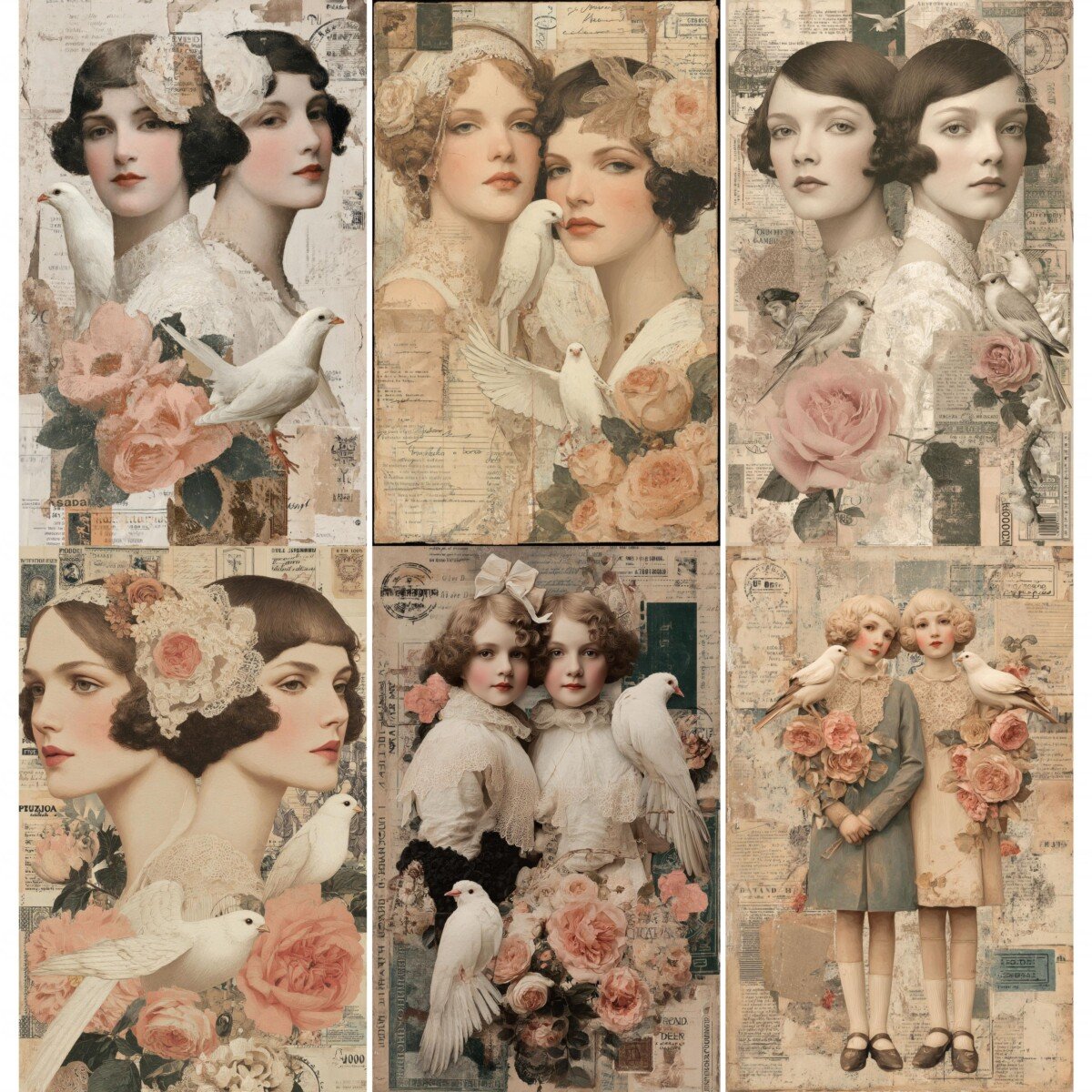 vintage preview 10 – Journal Pages