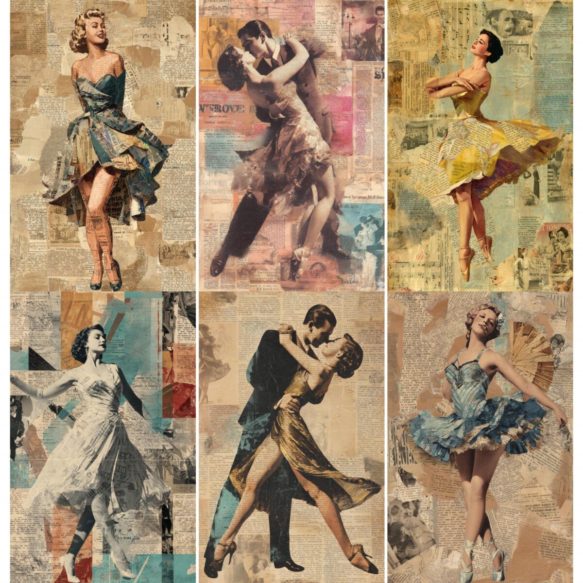 vintage preview 5 – Journal Pages
