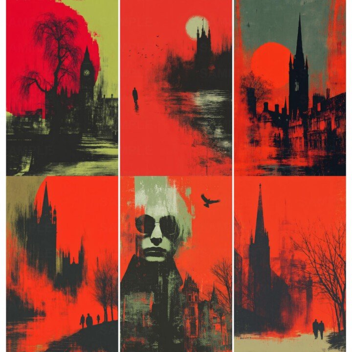 gothic – 52 Gothic Dark Academia Junk Journal Pages