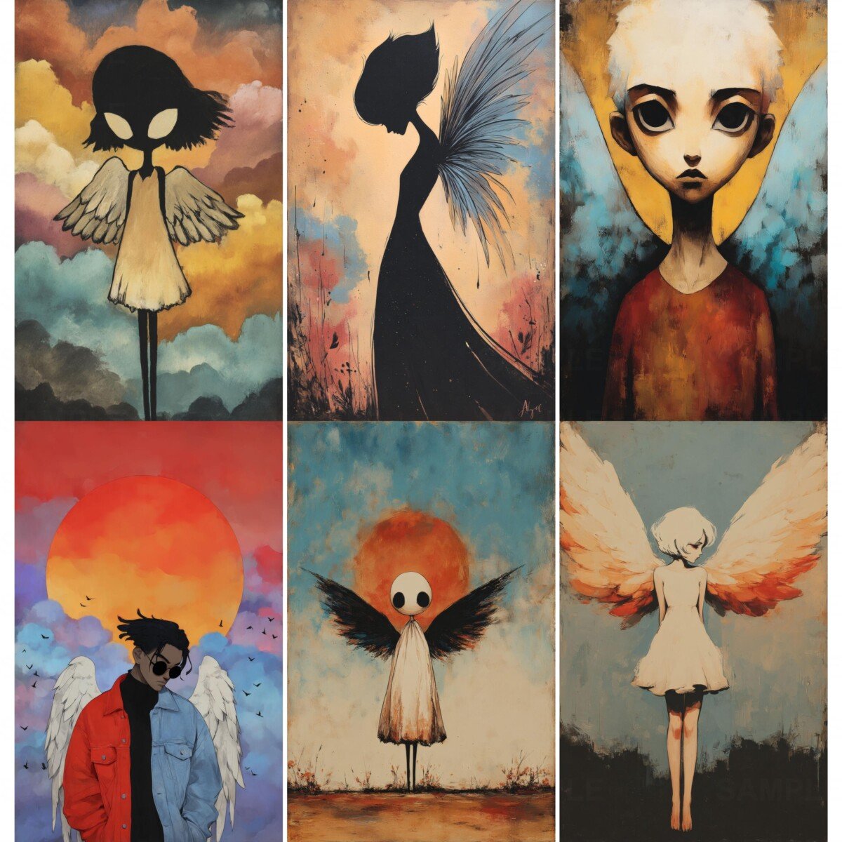 angel – 52 Angel Junk Journal Pages