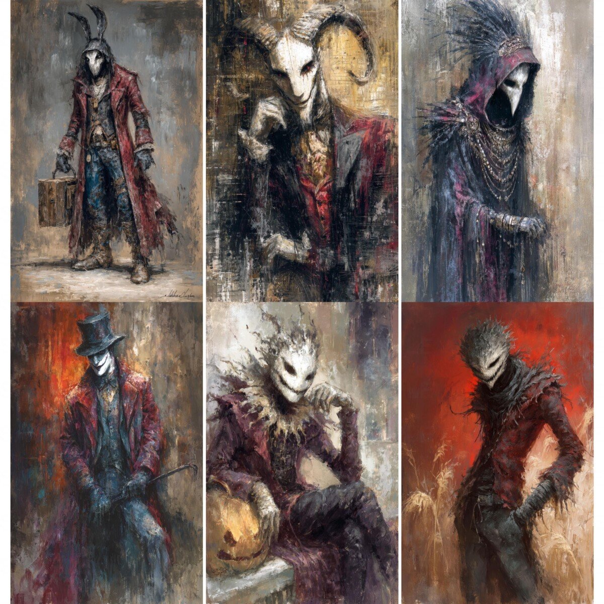 gothic – 52 Gothic Junk Journal Pages