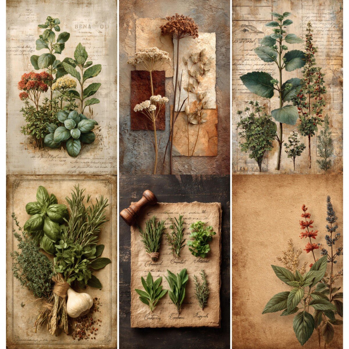 vintage preview 4 – Journal Pages