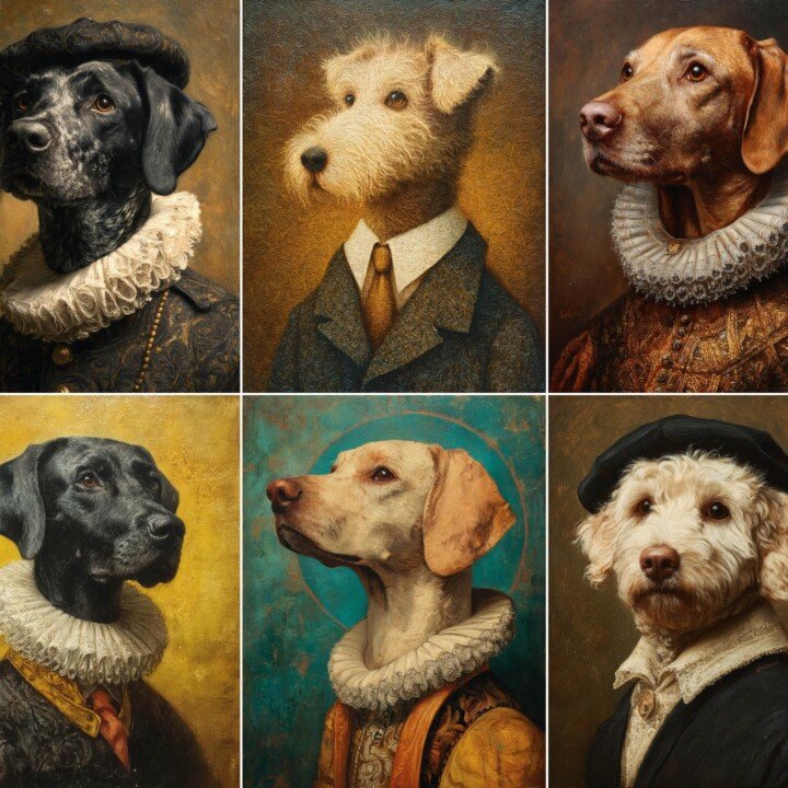 vintage – 52 Vintage Dog Junk Journal Kit