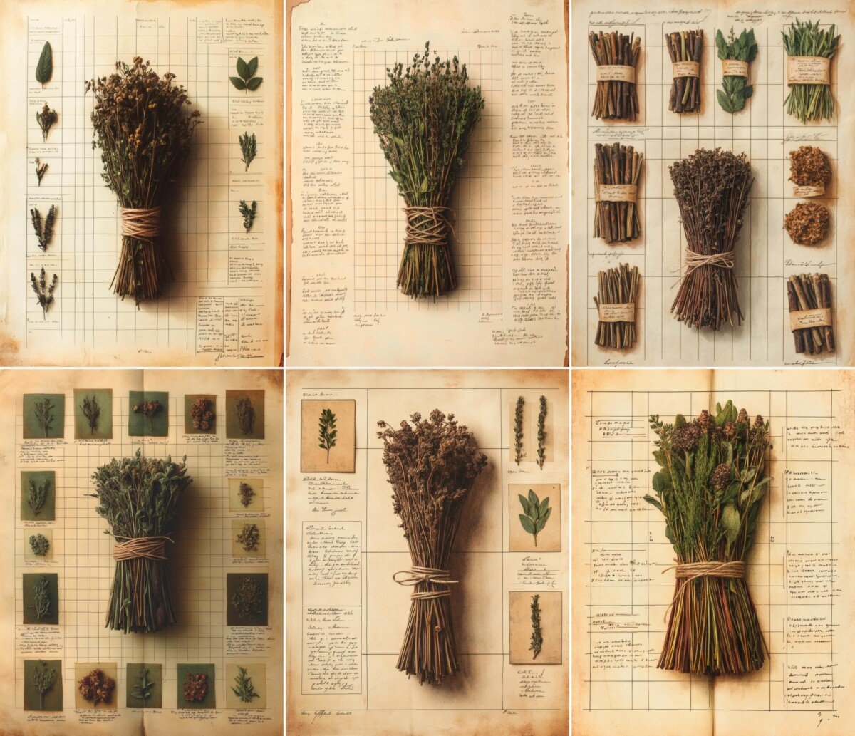 herbarium preview 4 – Journal Pages