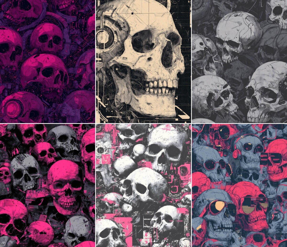 skull preview 6 – Journal Pages