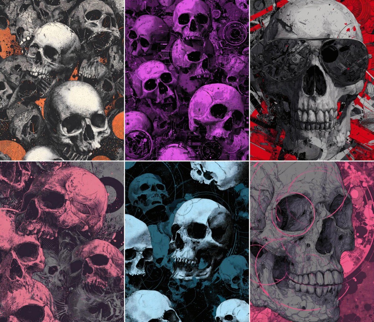 skull preview 5 – Journal Pages