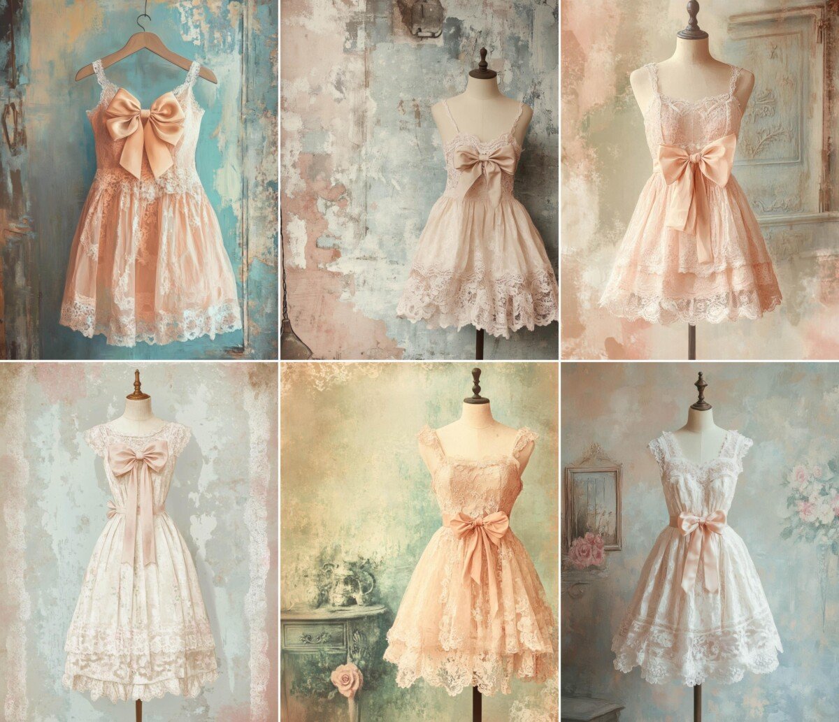 lace – 44 Lace Dress Mannequin Junk Journal Pages