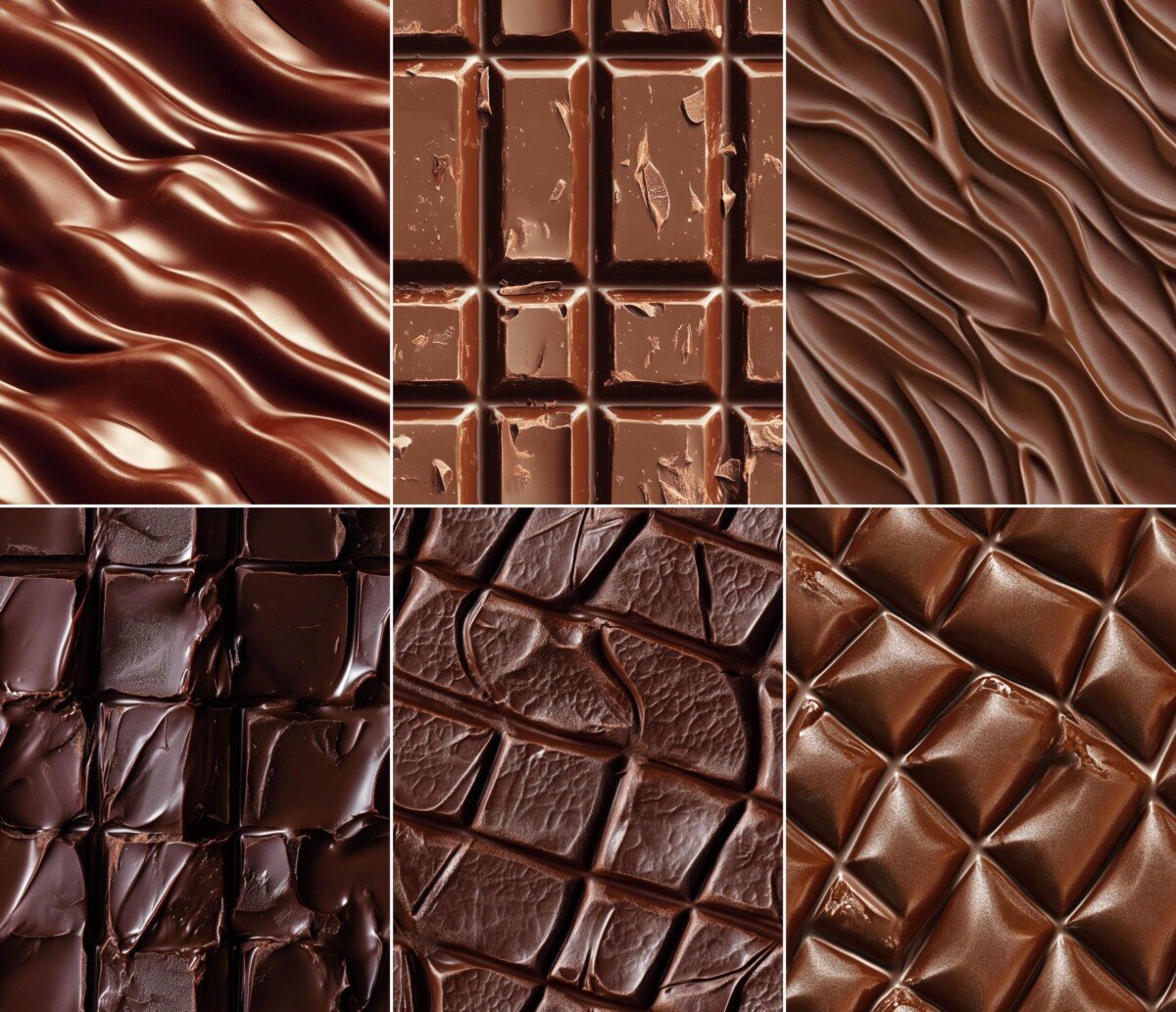 chocolate – 44 Chocolate Texture Junk Journal Pages