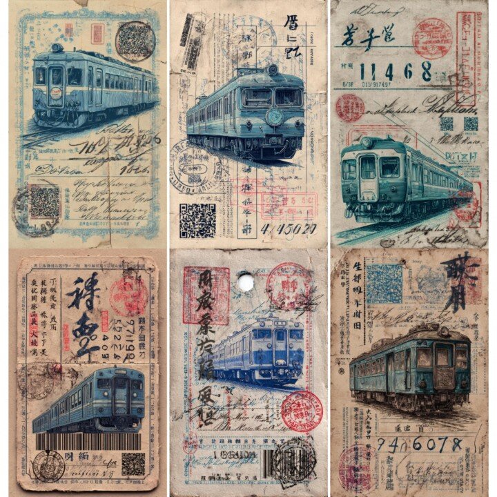 vintage preview 2 – Journal Pages