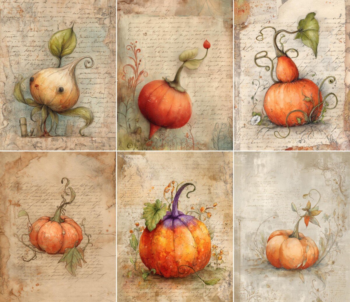 whimsical preview 6 – Journal Pages