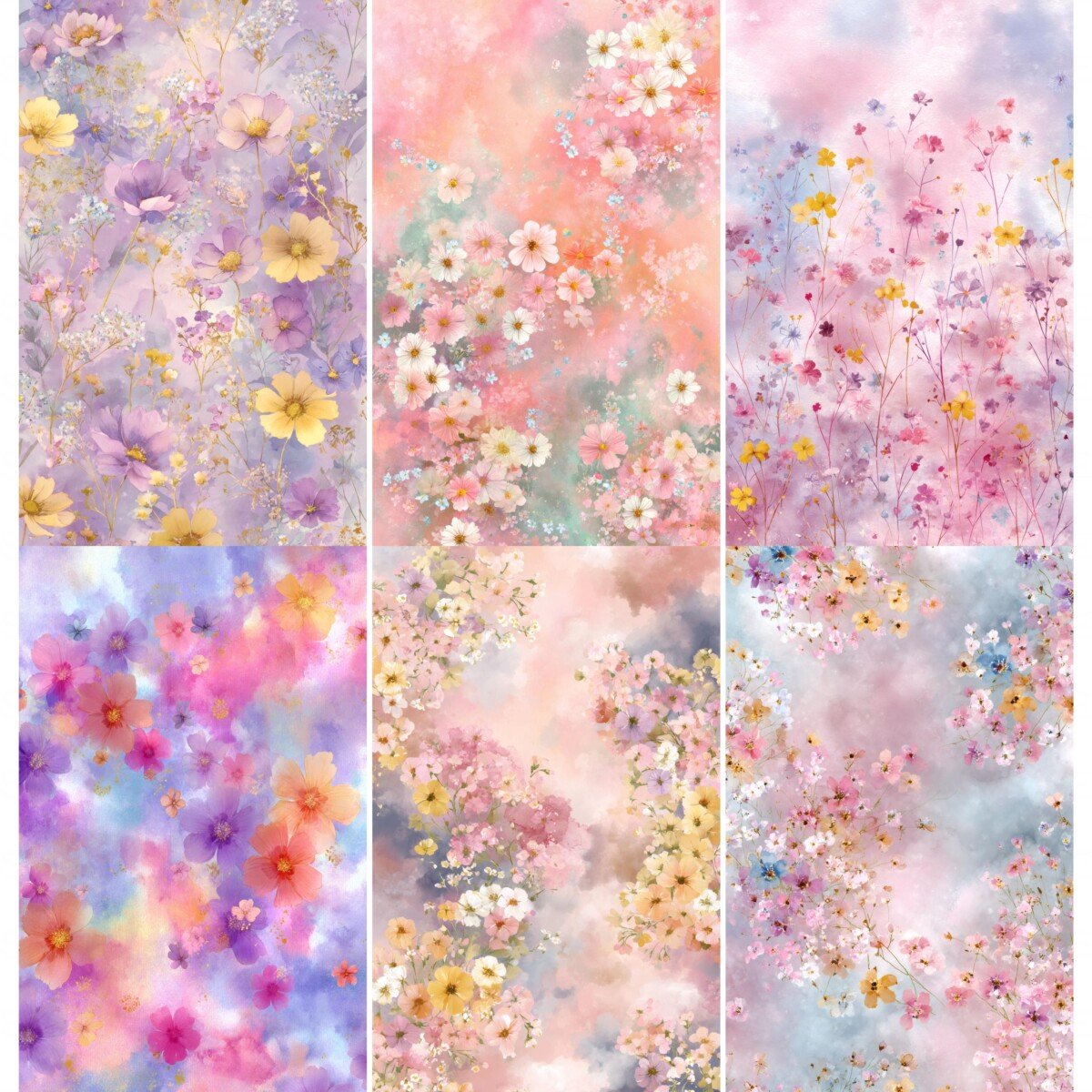 spring – 52 Spring Floral Junk Journal Pages