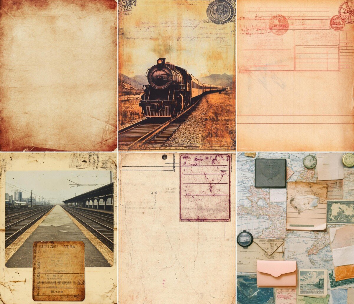 vintage preview 6 – Journal Pages