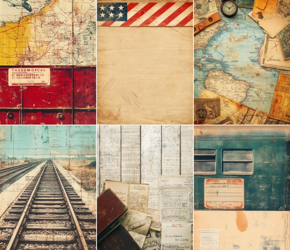 vintage preview 4 – Journal Pages