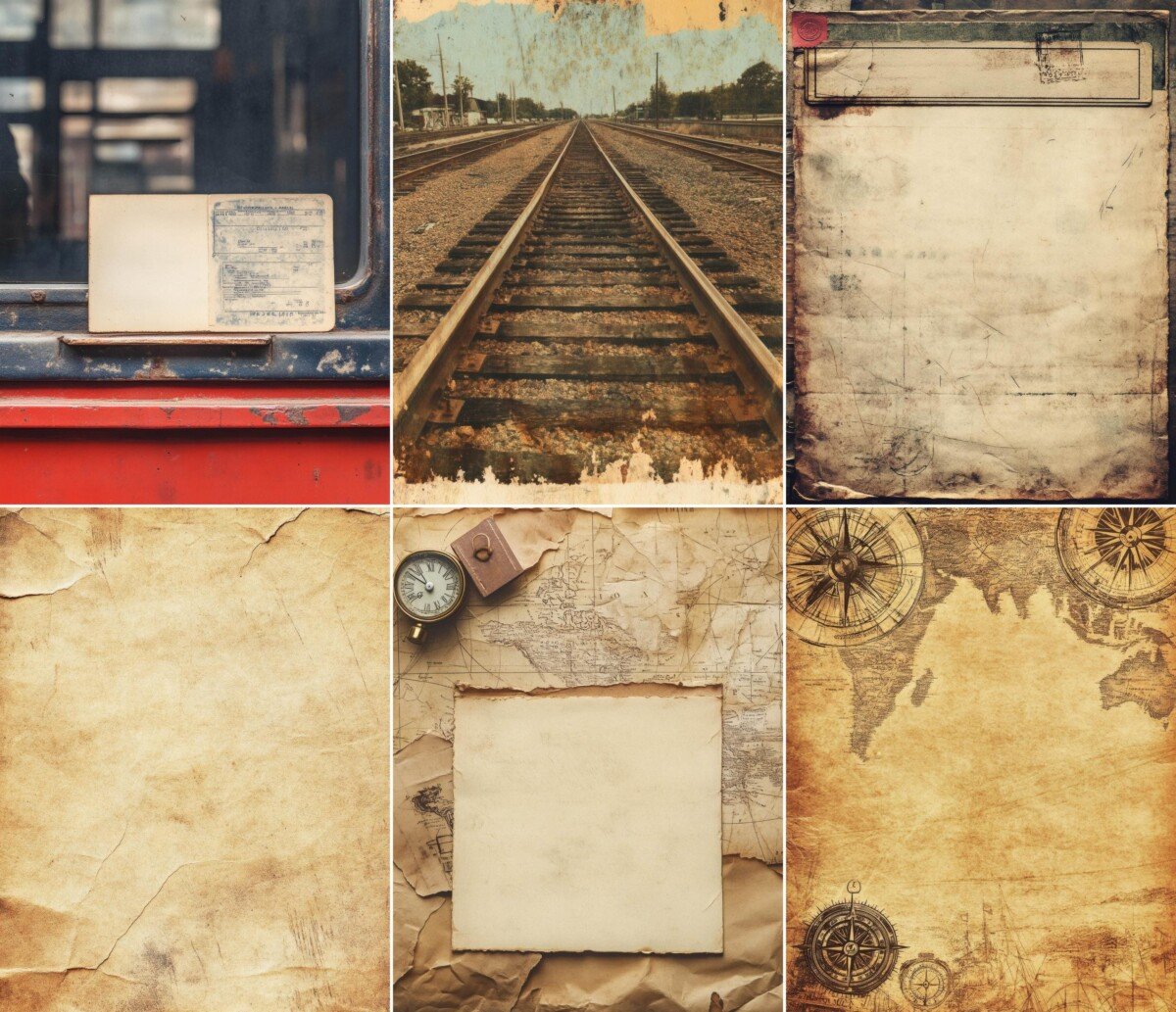 vintage preview 5 – Journal Pages