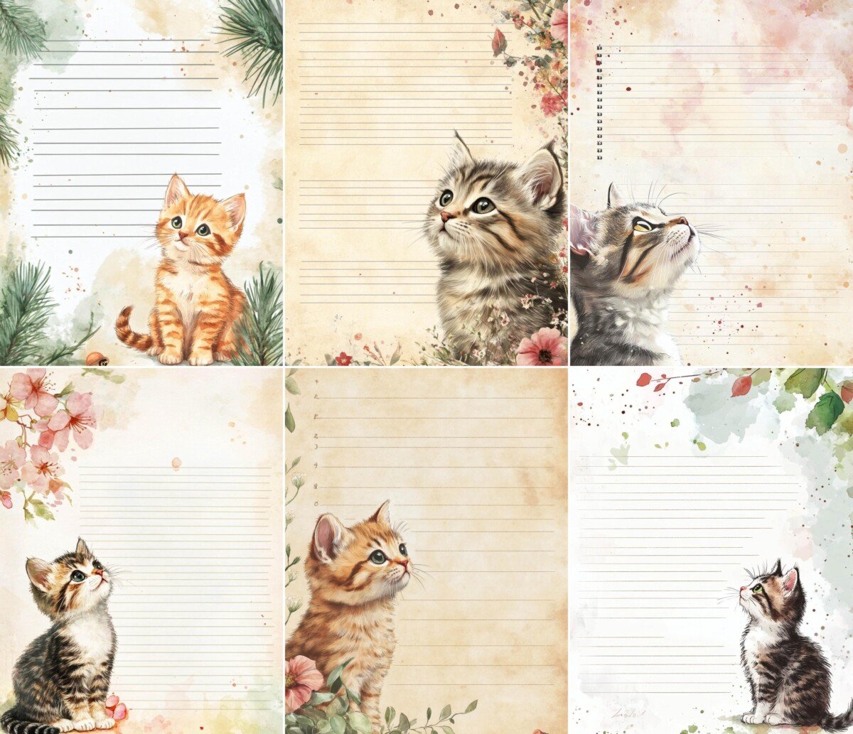 kitty preview 5 – Journal Pages