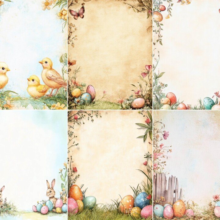 easter – 52 Easter Writing Papers Journal Pages