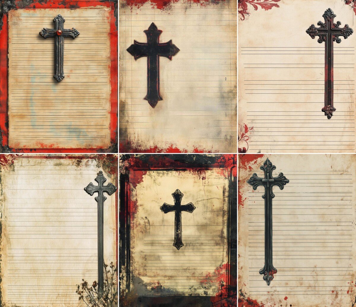 gothic preview 2 – Journal Pages