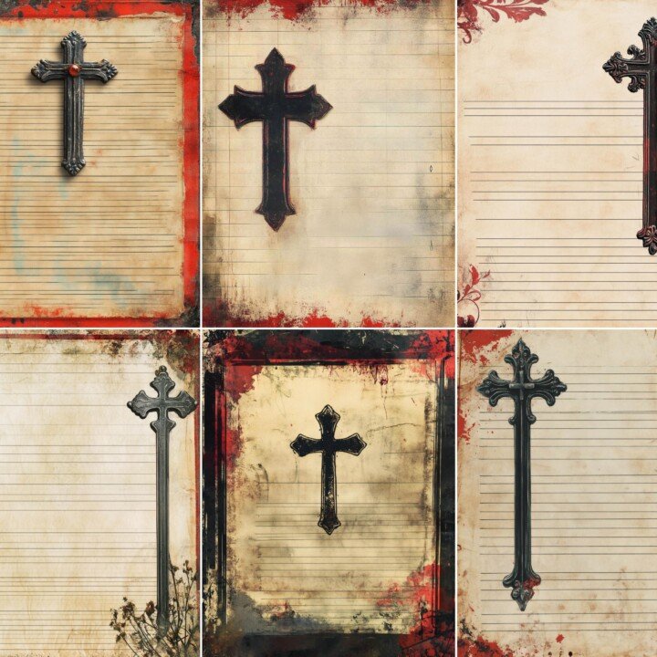 gothic preview 2 – Journal Pages